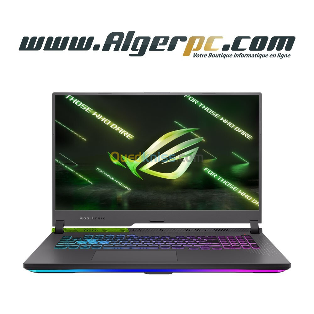 Asus ROG Strix G17 G713R AMD Ryzen 7 6800H/16Go/512 Go SSD/17.3 FHD 144Hz/RTX 3060/Win 11