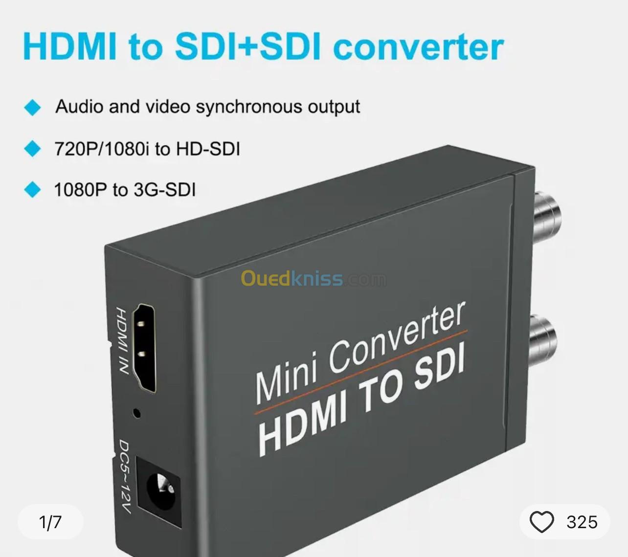 Convertisseur vidéo HDMI vers SDI