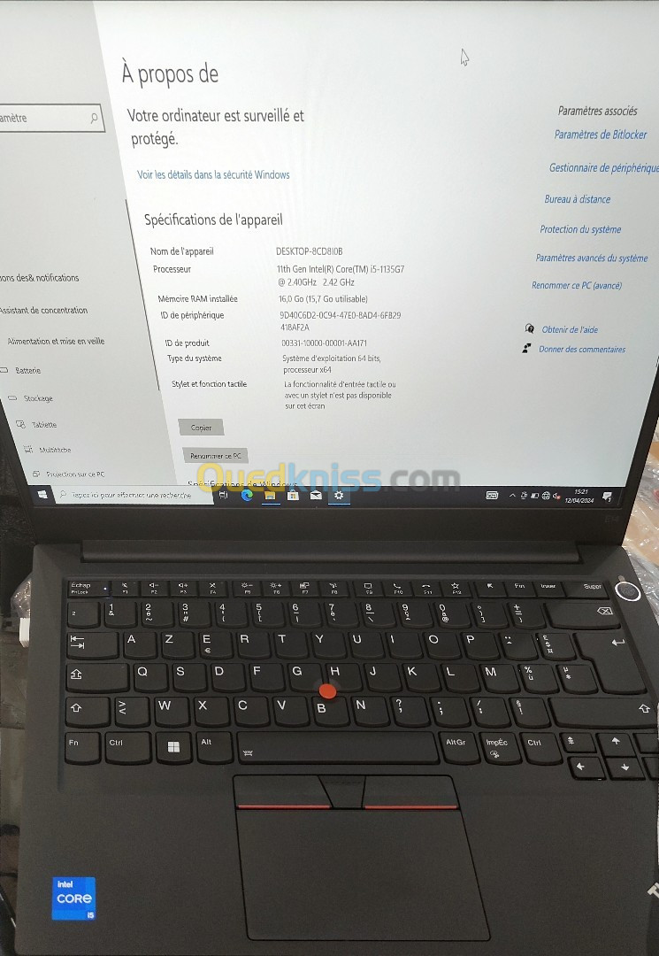 Lenovo thinkpad E14 