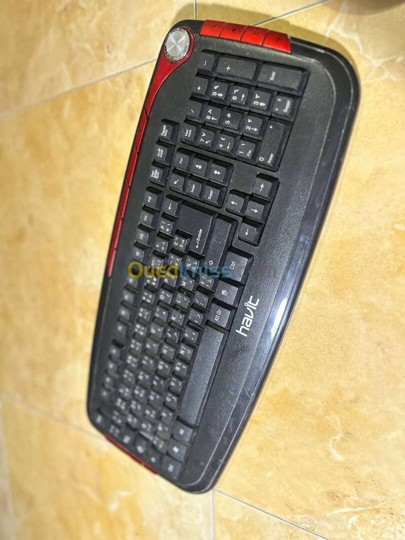 Combo Clavier Souris sans fille Havit 