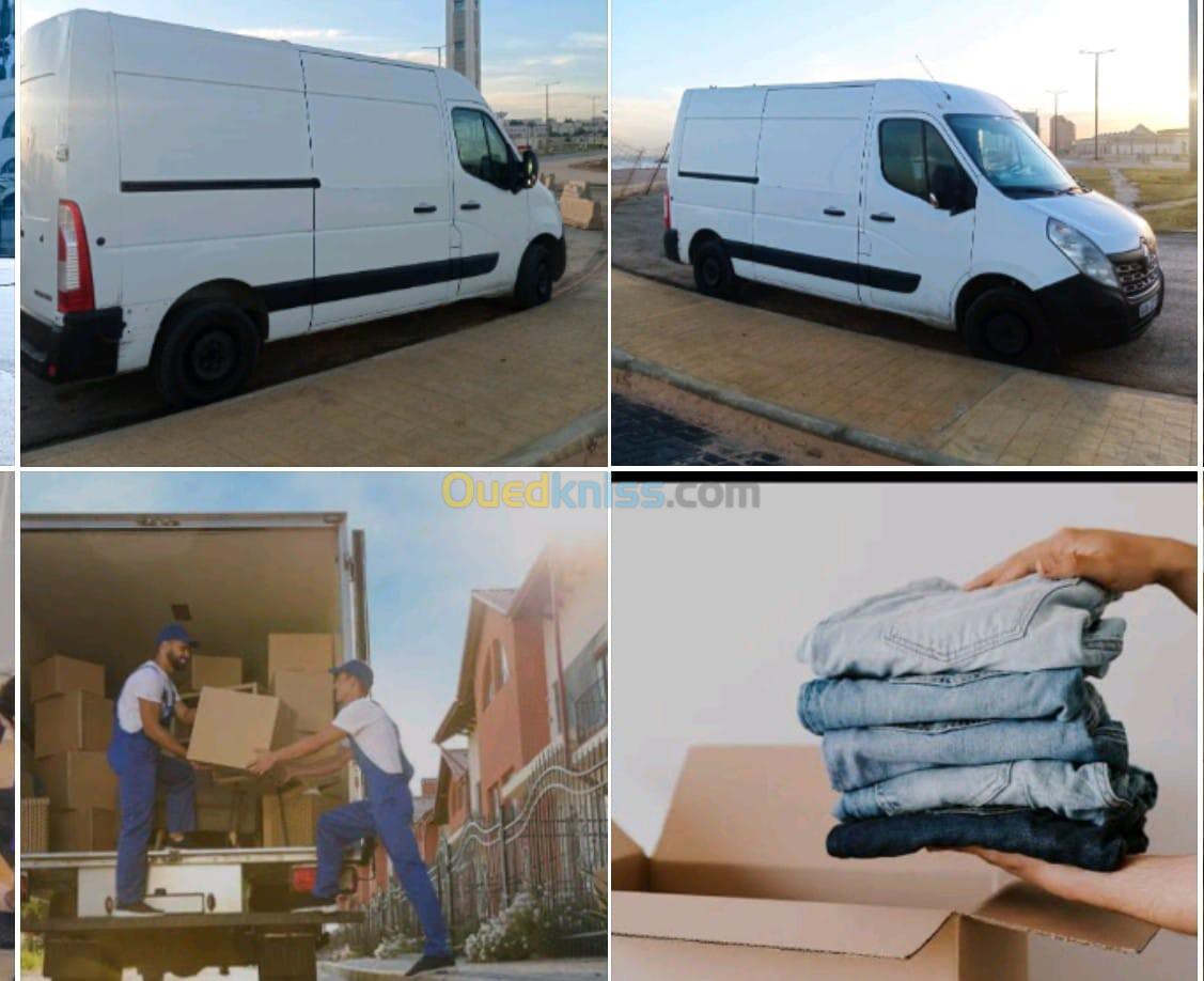 Transport de marchandise et demenagement نقل البضائع والترحيل لكل الولايات 58 