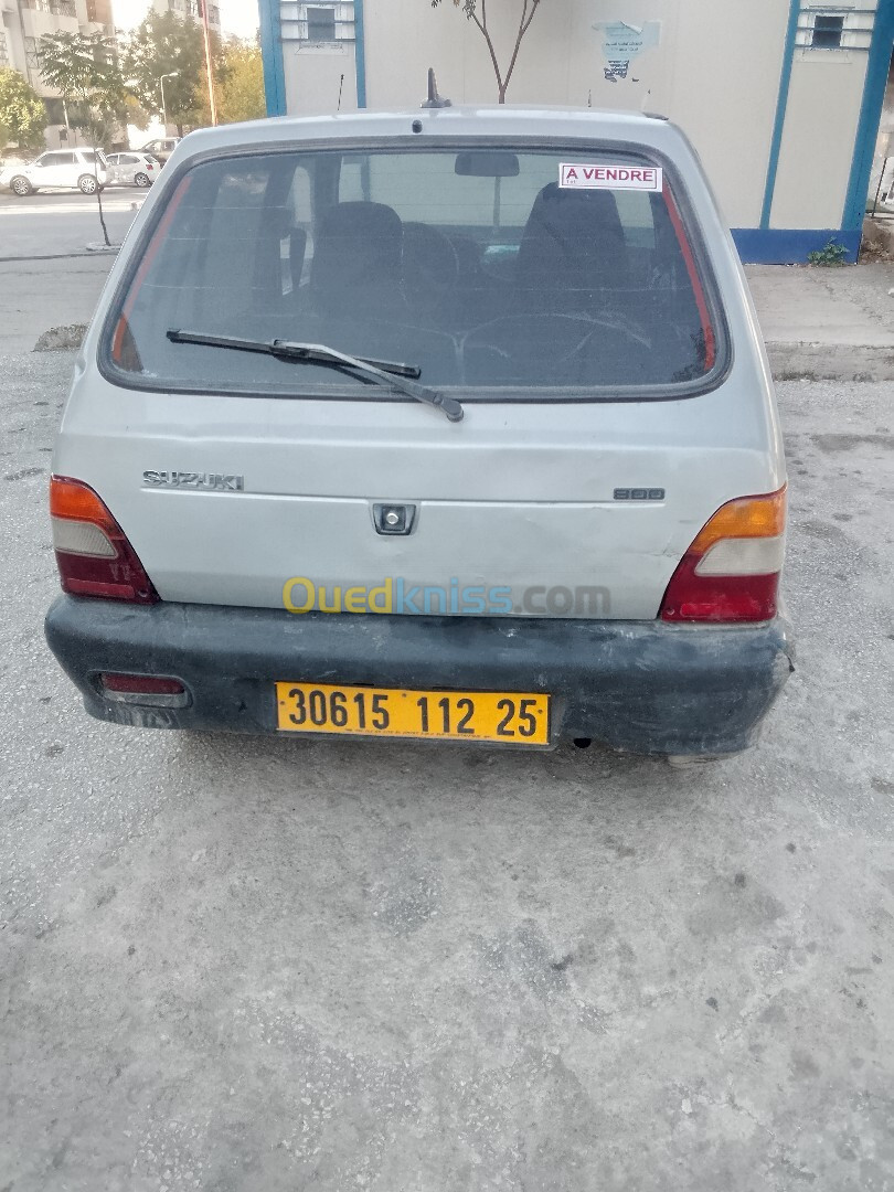 Suzuki Maruti 800 2012 Maruti 800