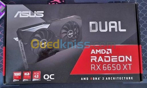 ASUS DUAL Radeon RX 6650XT OC O8G