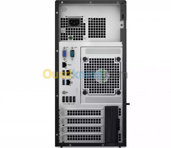 Serveur Dell PowerEdge T150, Intel Xeon E-2314,16GB UDIMM, 2TB 7.2K RPM SATA 6Gbps 512n 3.5in Cabled