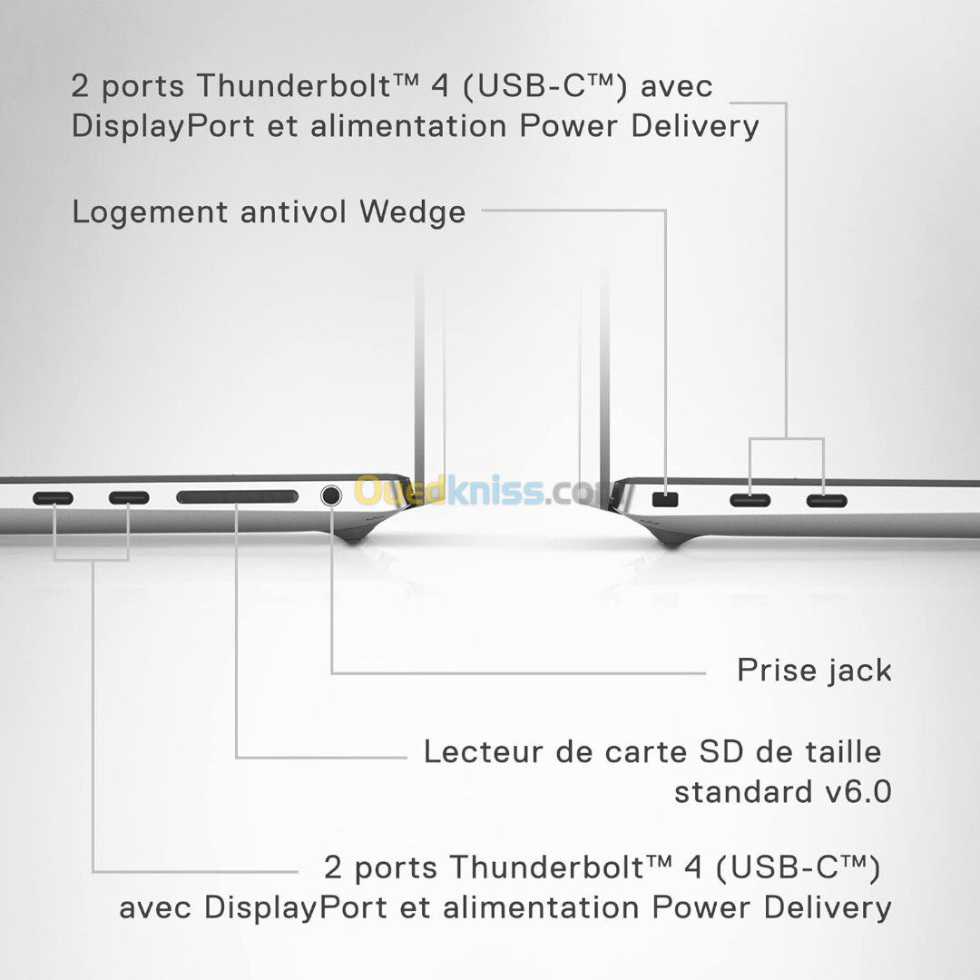 Dell Xps 17 9720 Intel i7-12700H 17.7" FHD 16Go RAM SSD 512 Go NVIDIA GeForce RTX 3050 rétroéclairé