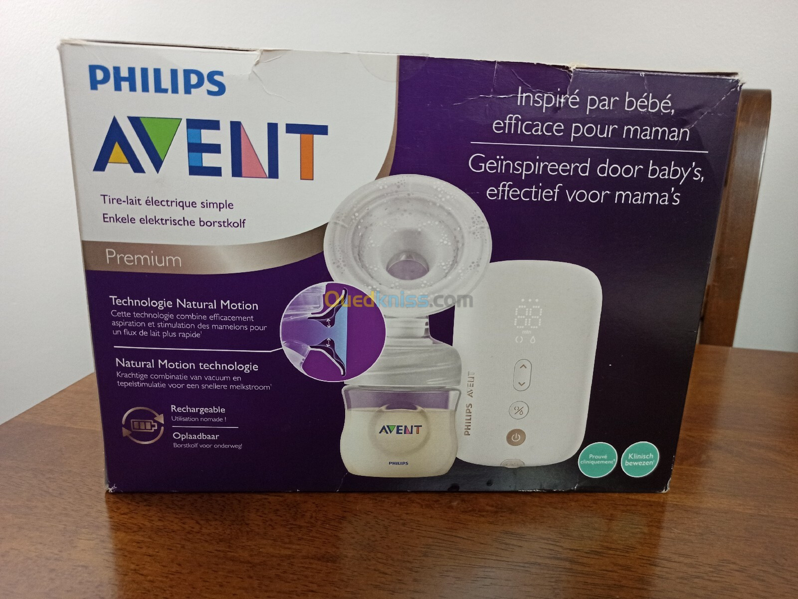 TIRE LAIT PHILIPS AVENT RECHARGEABLE 