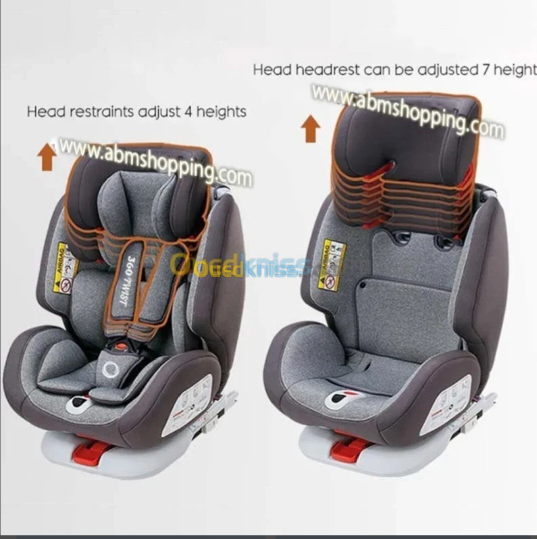 Siège auto bébé - COXI - Isofix - pivotant 360