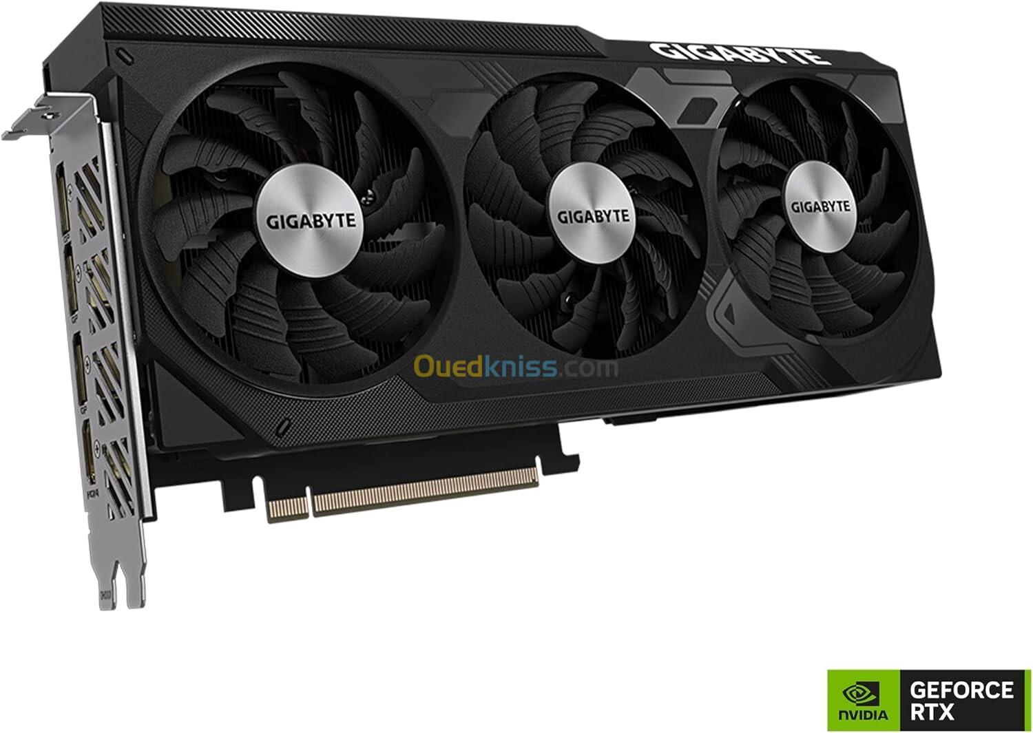 GIGABYTE GeForce RTX 4070 WINDFORCE OC 12G 3X WINDFORCE Fans GDDR6X