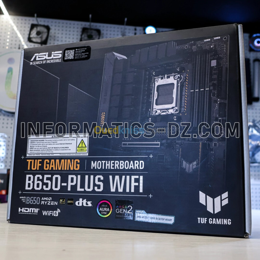 ASUS TUF GAMING B650-PLUS WIFI Motherboard