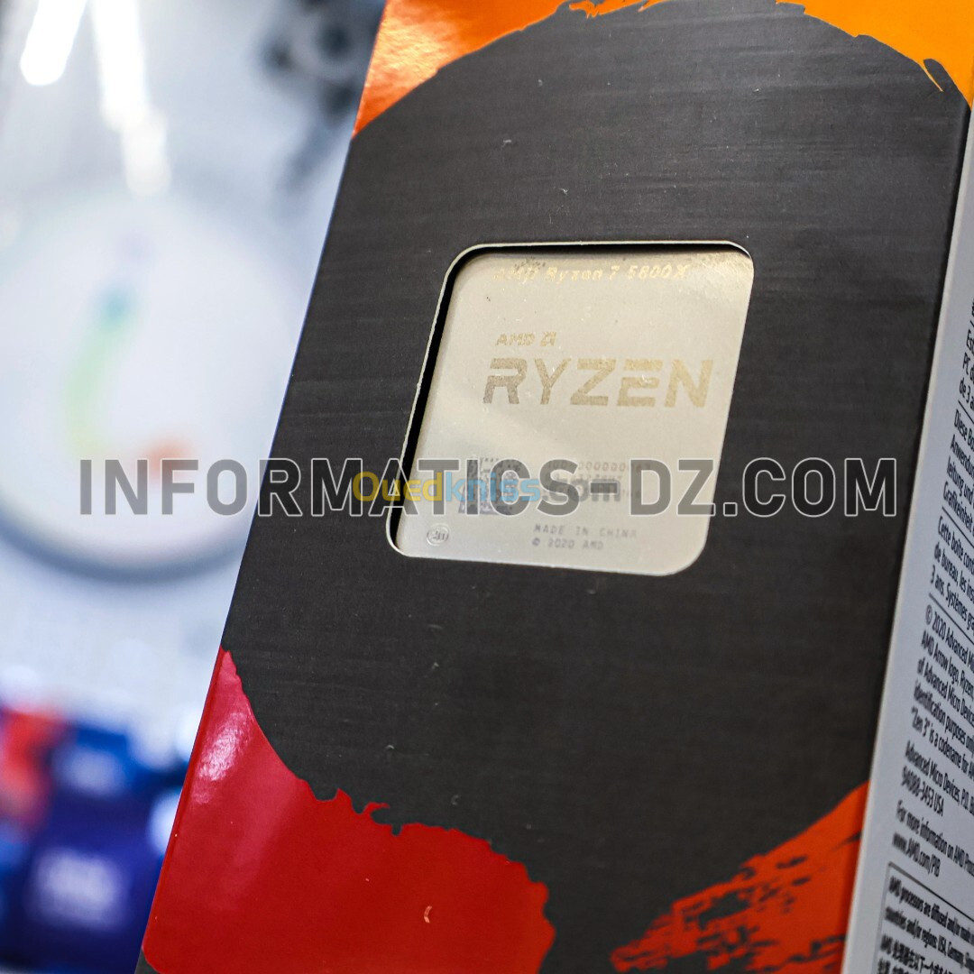 AMD Ryzen 7 5800X (3.8 GHz / 4.7 GHz) Desktop Processor