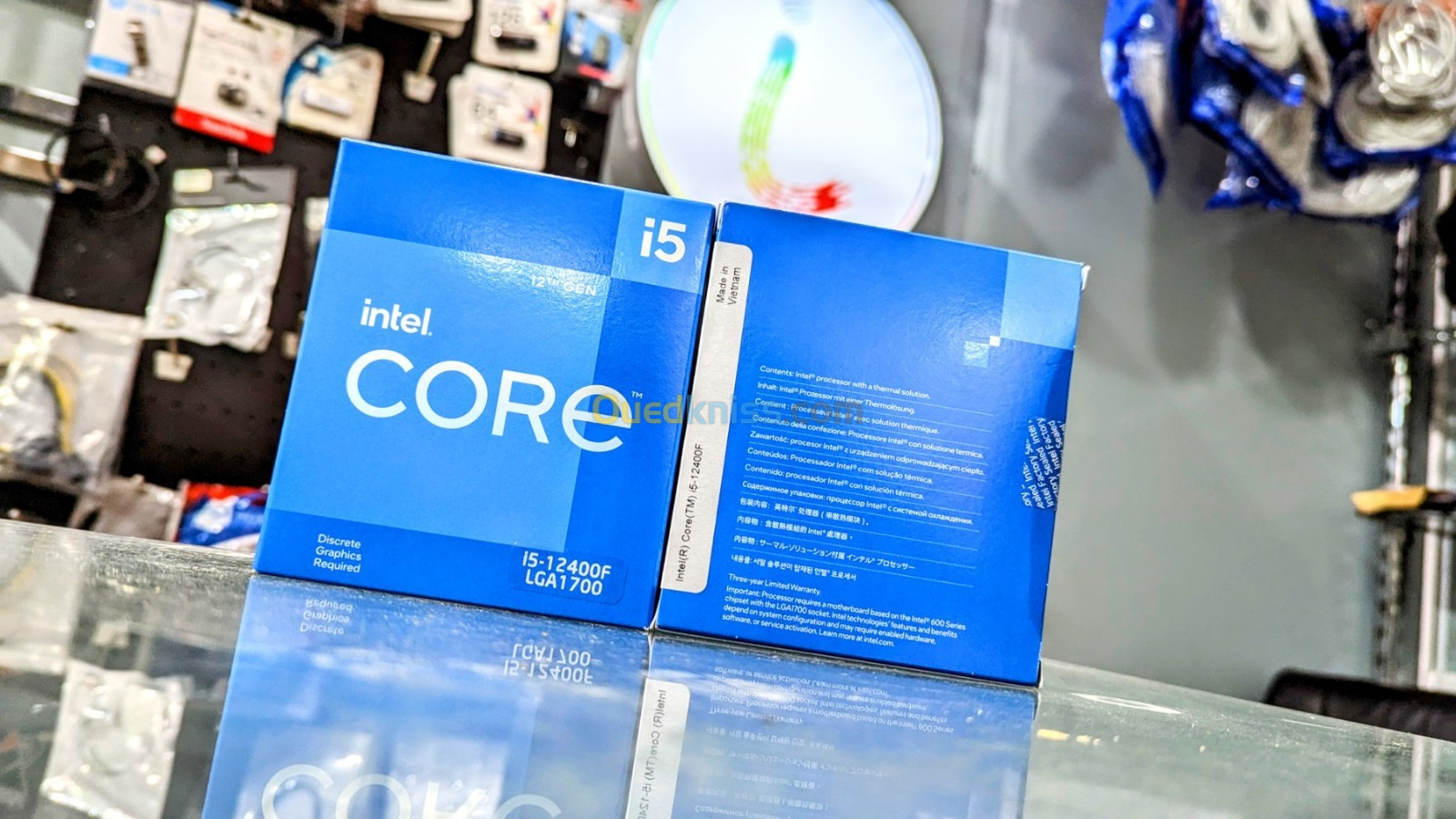 PROCESSEUR INTEL I5-12400F  BOX / TRY