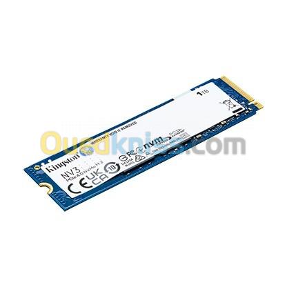 Kingston NV3 1TB NVMe SSD - 6000MB/s Read - 5000MB/s Write