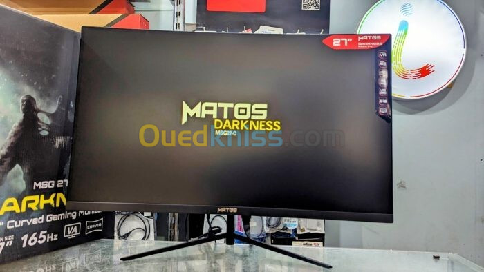 ECRAN MATOS MSG27-C DARKNESS VA 165HZ 1MS FHD CURVED