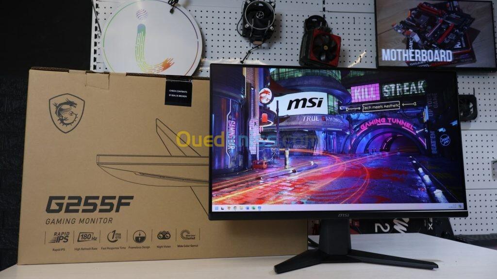 ECRAN MSI G255F 25 POUCES Fast IPS 180Hz 1ms Monitor