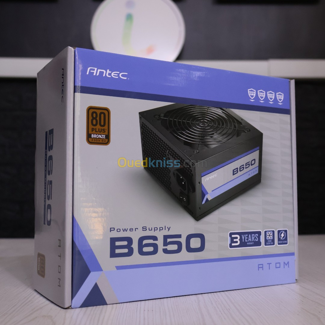 PSU ANTEC ATOM B650 650W 80+ Bronze