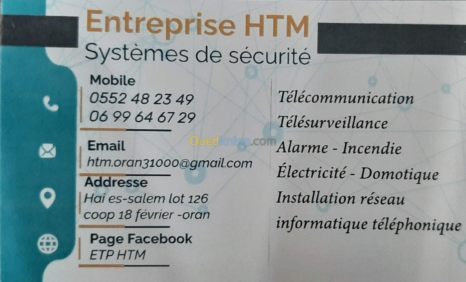 réseau informatique téléphonique oran