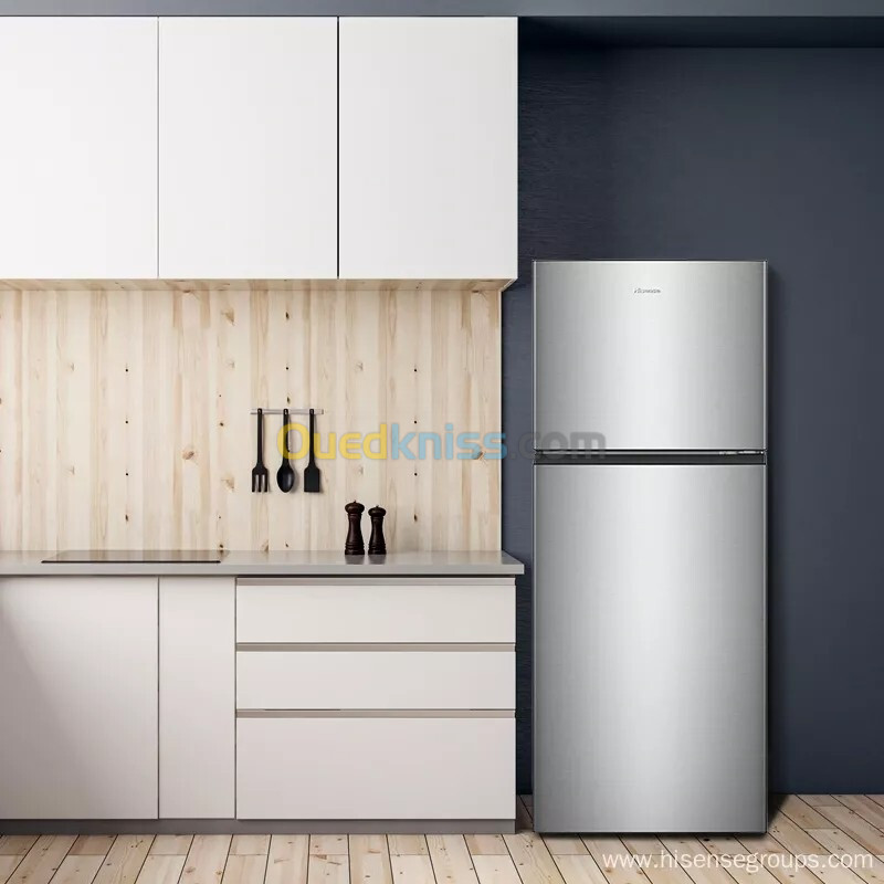 RÉFRIGÉRATEUR HISENSE No Frost 375L INOX