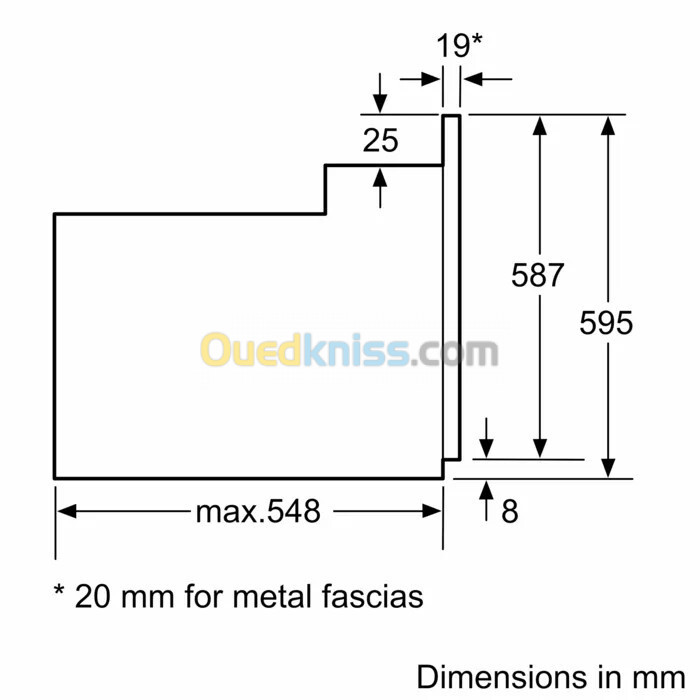 BOSCH FOUR ENCASTRABLE ÉLÉCTRIQUE VENTILÉ 3D NOIR SERIE 6 AVEC AFFICHEUR 67 L 10 FCTS ÉCO CLEAN 60CM 2ANS DE GARANTIE