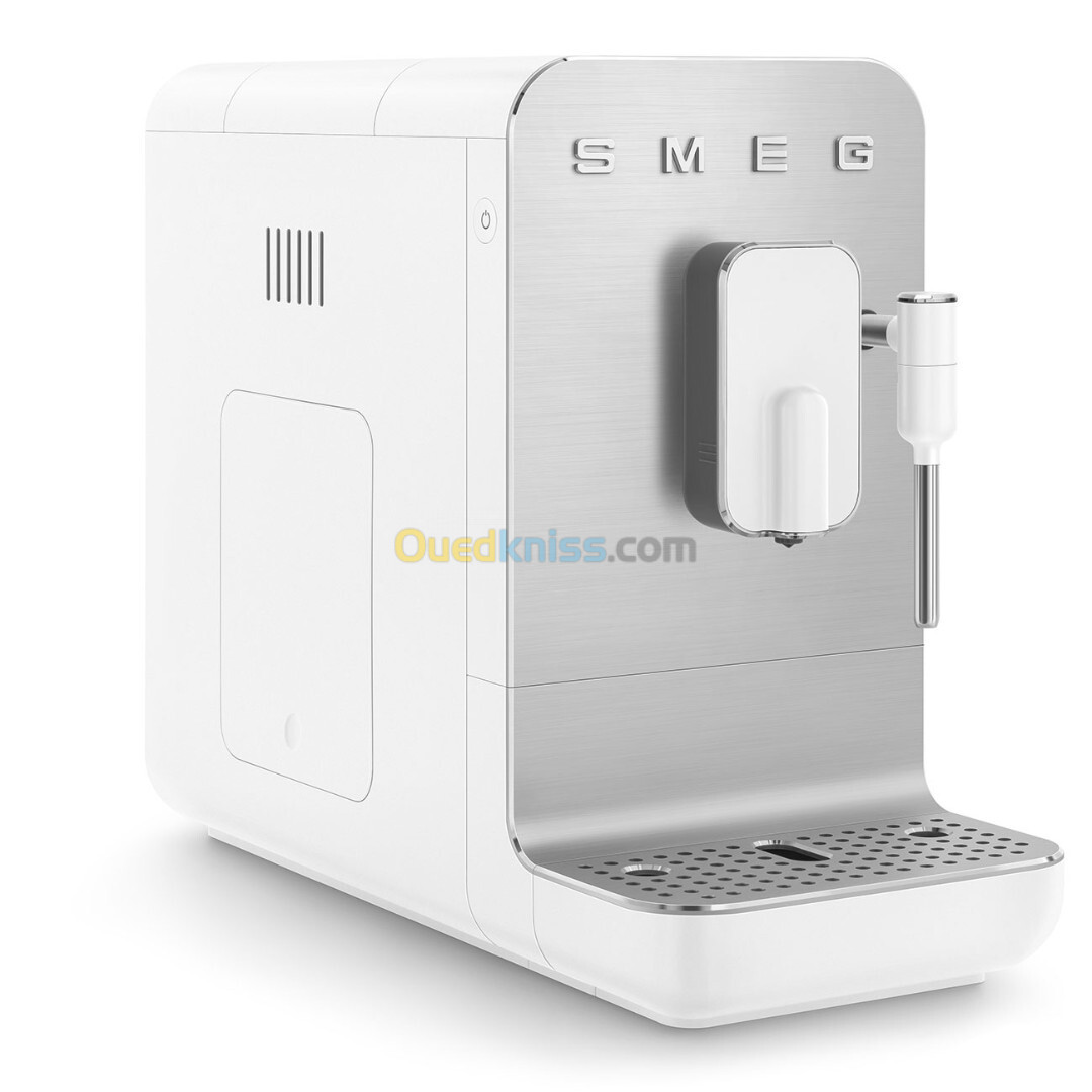 SMEG MACHINE A CAFE ESPRESSO EDITION ANNEES 50 AVEC BROYEUR COULEUR BLANCHE PUISSANCE 19 BARS