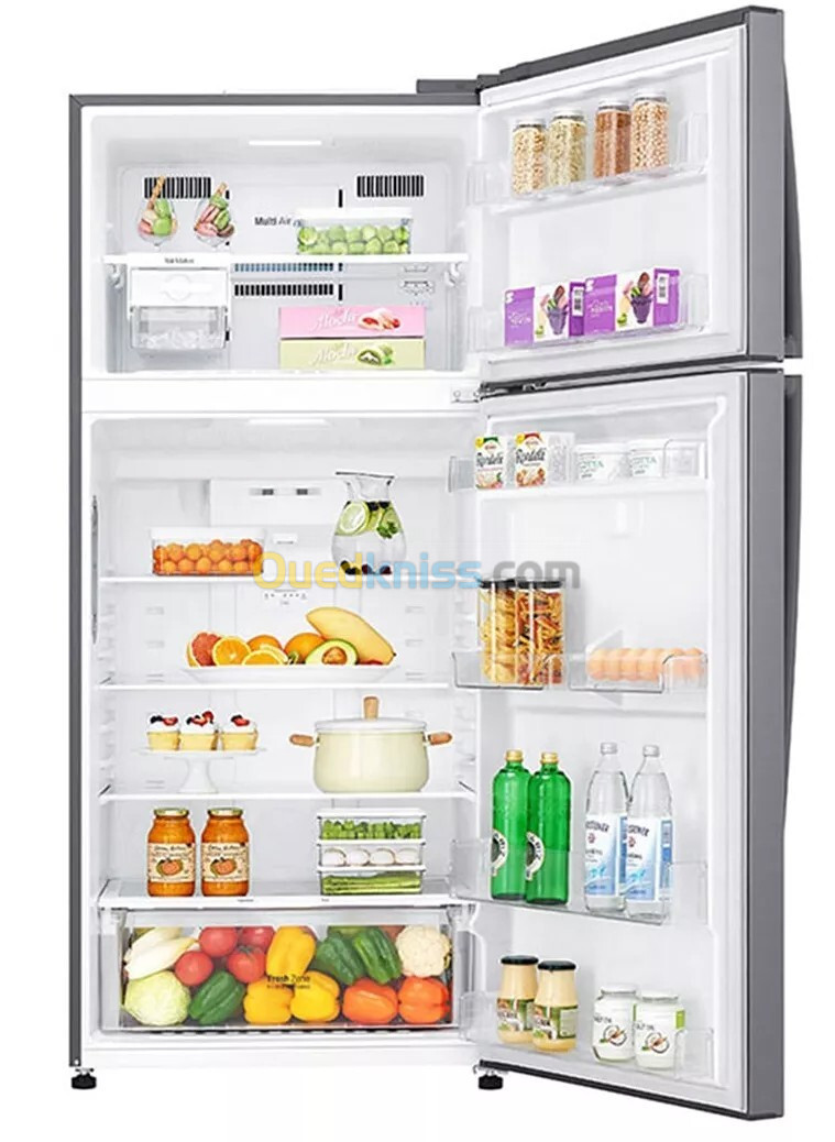 LG REFRIGERATEUR 2 PORTES 700L SILVER NO FROST INVERTER 10ANS DE GARANTIE MOTEUR