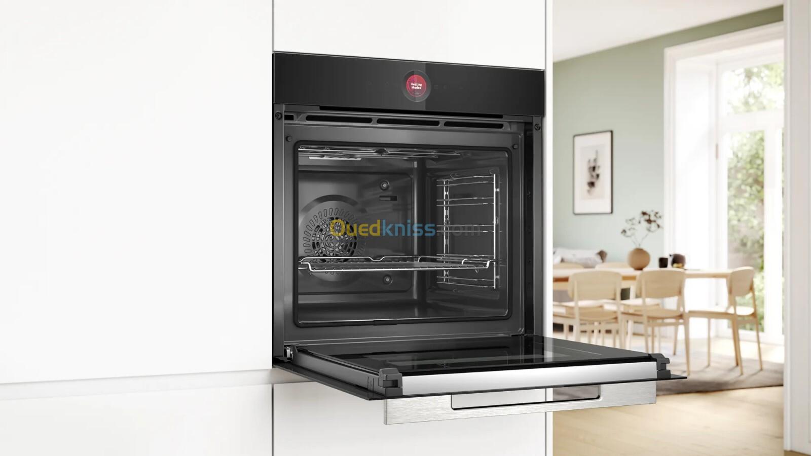 BOSCH FOUR SERIE 8 ENCASTRABLE NOIR PYROLYSE 71L 14 MODES DE CUISSON - 01 AN DE GARANTIE