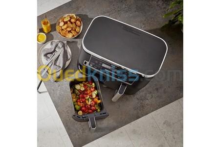 FRITEUSE NINJA - SANS HUILE - FOODI MAX - DUALZONE - 6 MODES DE CUISSON - AVEC SYSTÈME SMART COOK