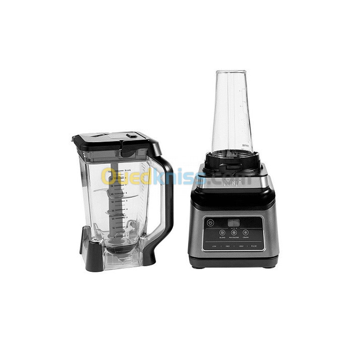 BLENDER NINJA MULTI-FONCTIONS 2-EN1 - 1200W - 2.1L - AVEC AUTO-IQ - NOIR ET ARGENT