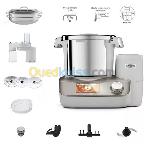 KENWOOD ROBOT CUISEUR COOK EASY Champagne 3L 8 PROGRAMMES