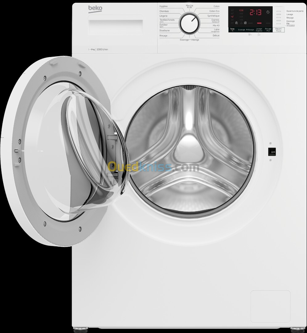 BEKO MACHINE A LAVER BEKO FRONTE 6KG BLANCHE 1000 TR/MIN 2 ANS DE GARANTIE