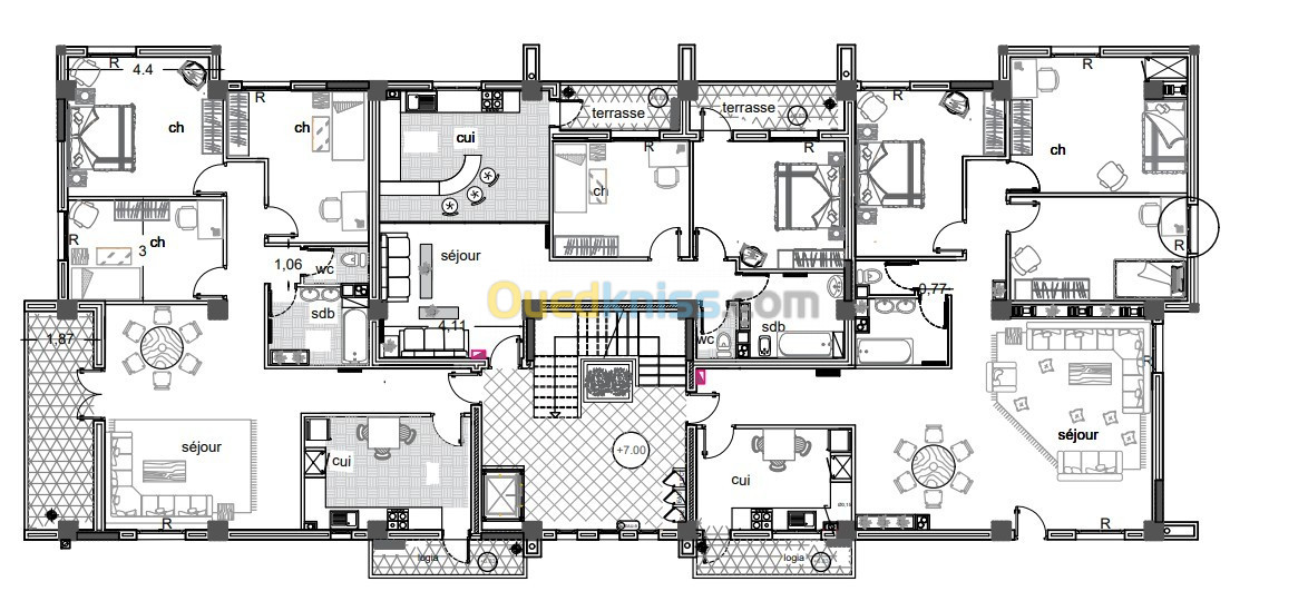 PLAN 2D ARCHITECTURE 