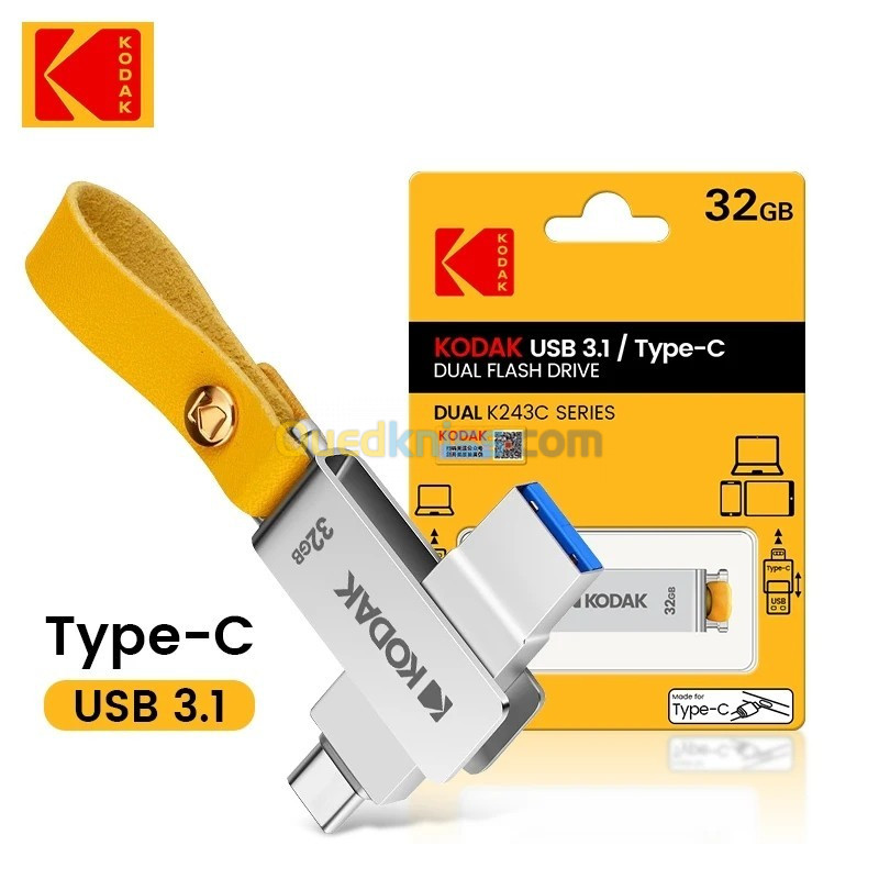 Kodak USB + Type C 32GB