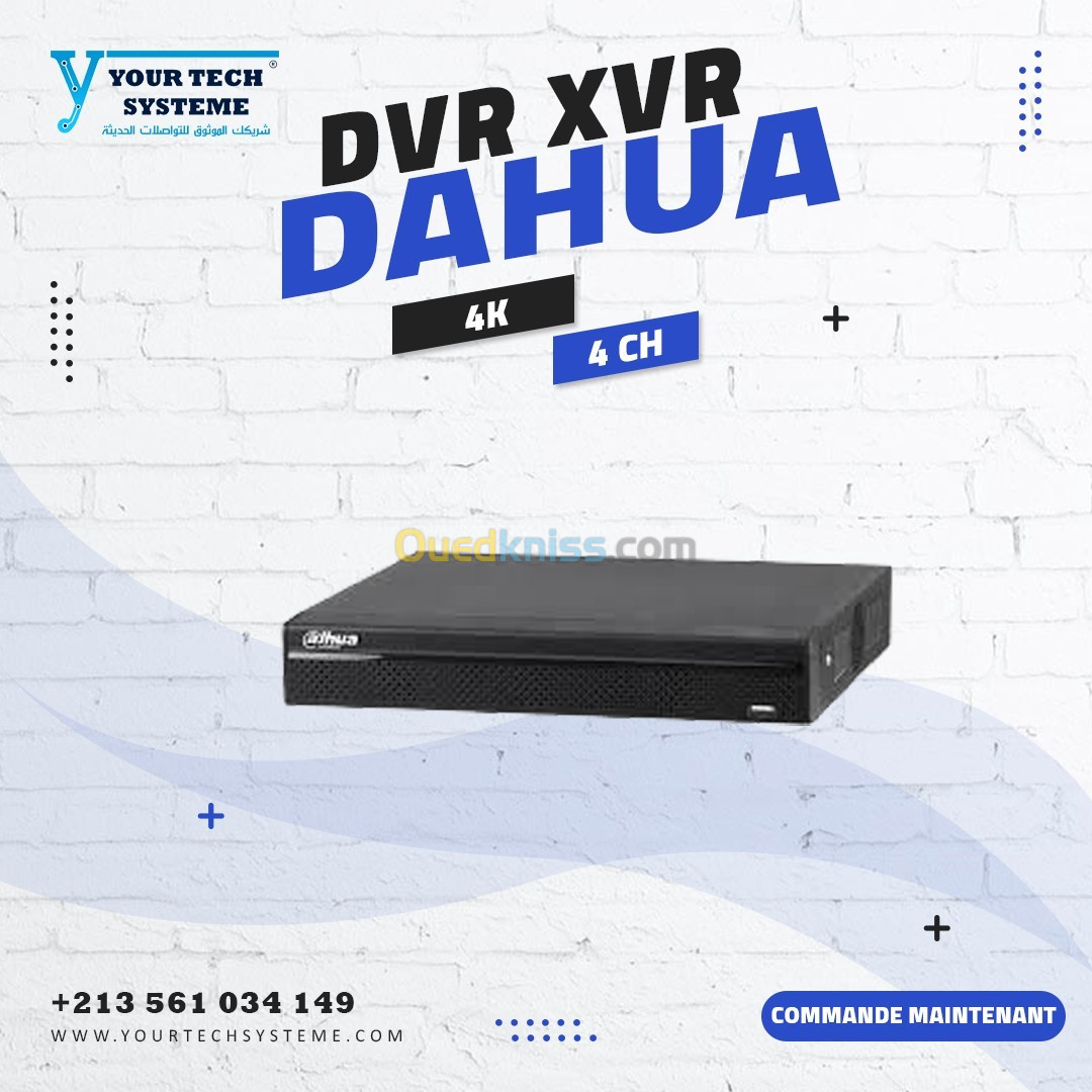 DVR XVR 4 CH 5104X DAHUA -4K