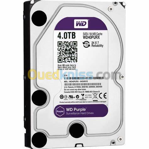 DISK DUR 4TB PURPLE