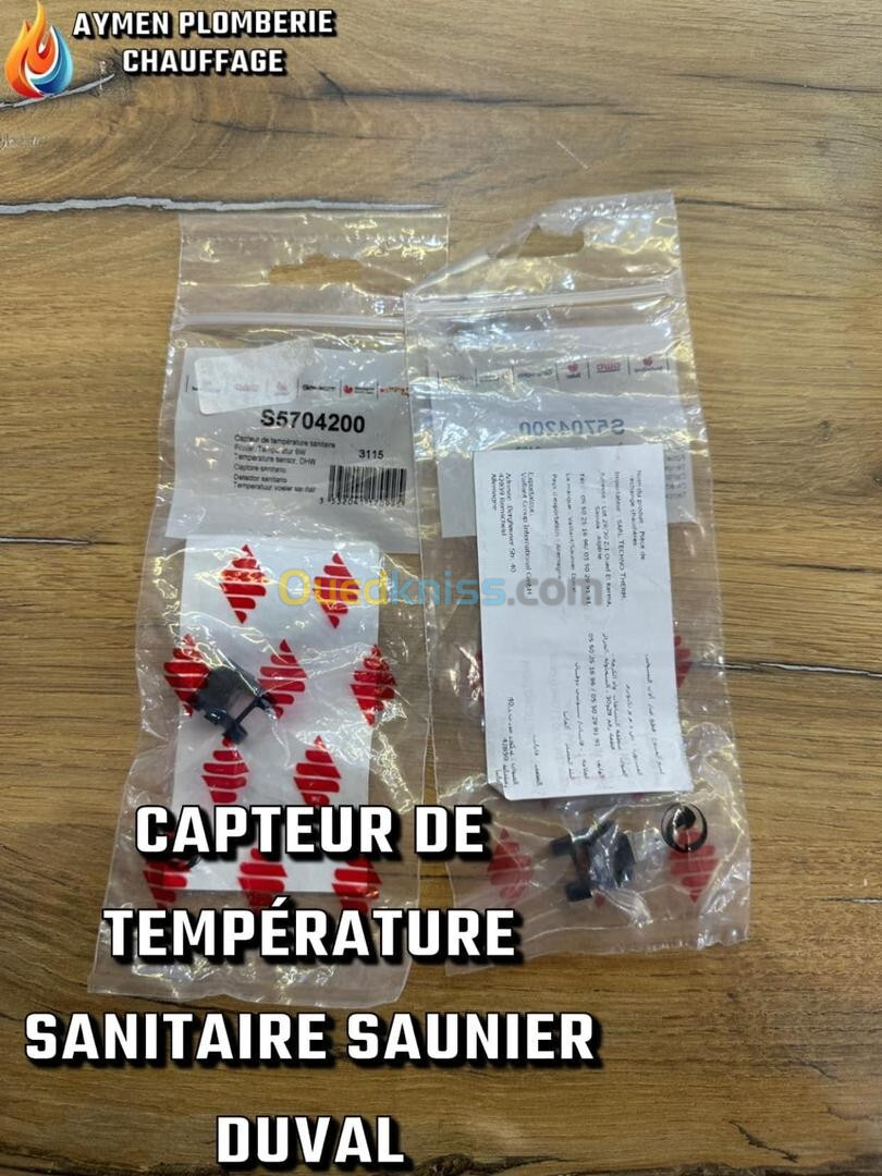 CAPTEUR DE TEMPERATURE SANITAIRE SAUNIER DUVAL