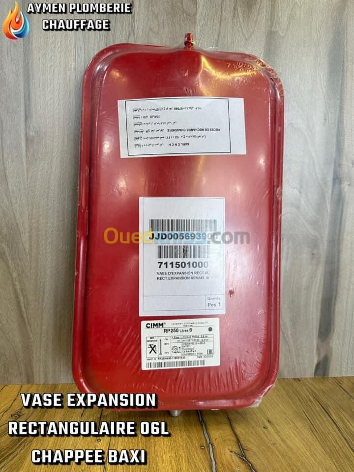 VASE EXPANSION RECTANGULAIRE 06L CHAPPEE BAXI 