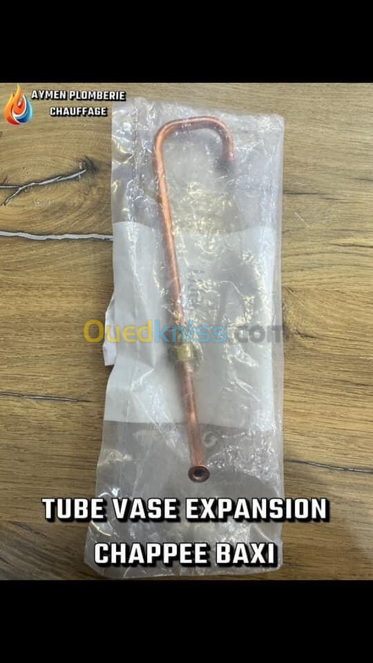 TUBE VASE EXPANSION CHAPPE BAXI 