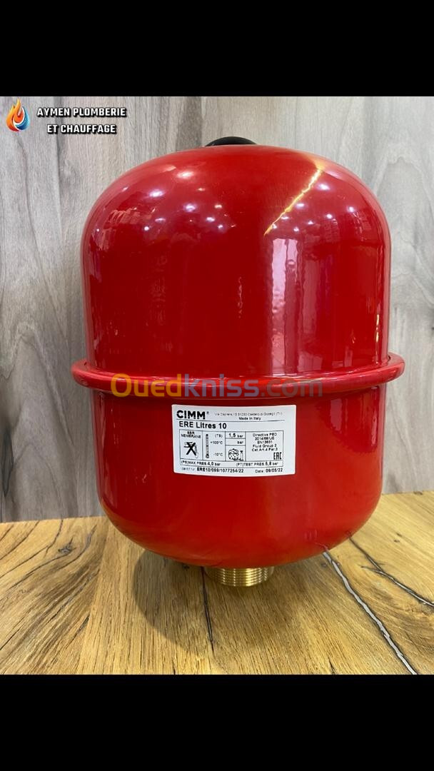 VASE D'EXPRESSION CIMM ROUGE 10L