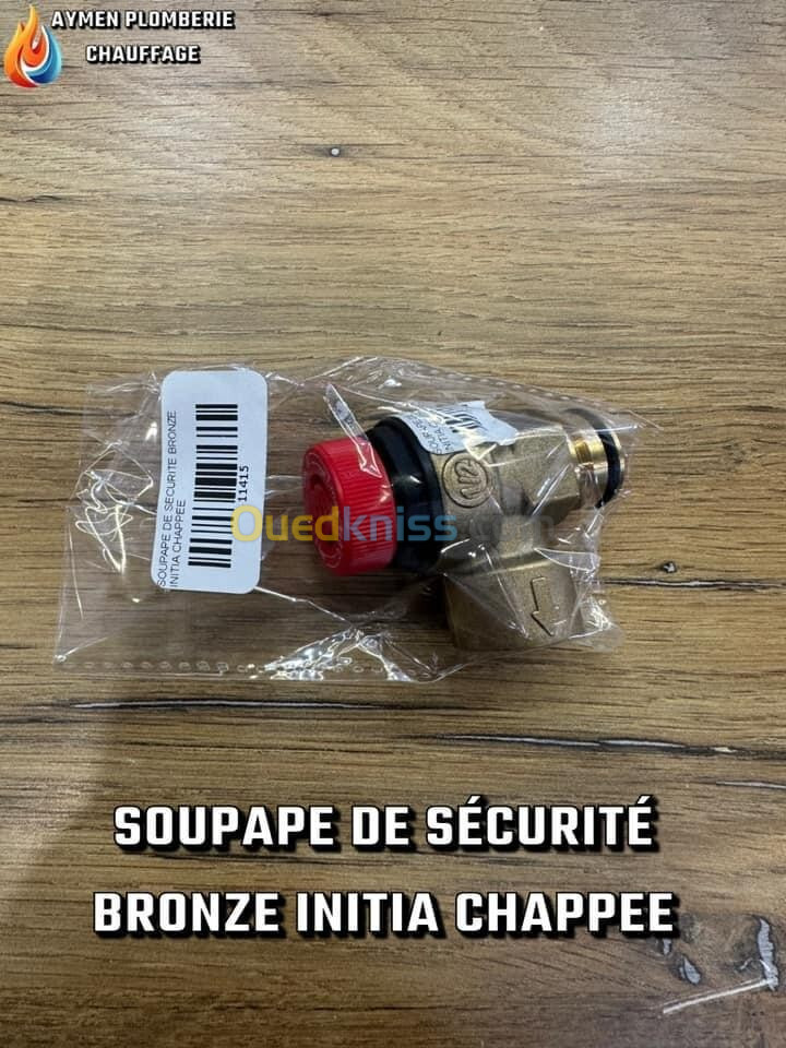 SOUPAPE DE SECURITE BRONZE INITIA CHAPPEE