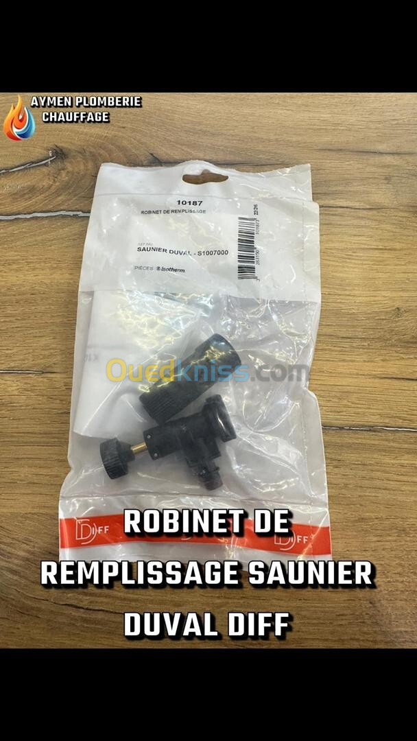 ROBINET DE REMPLISSAGE SAUNIER DUVAL DIFF 