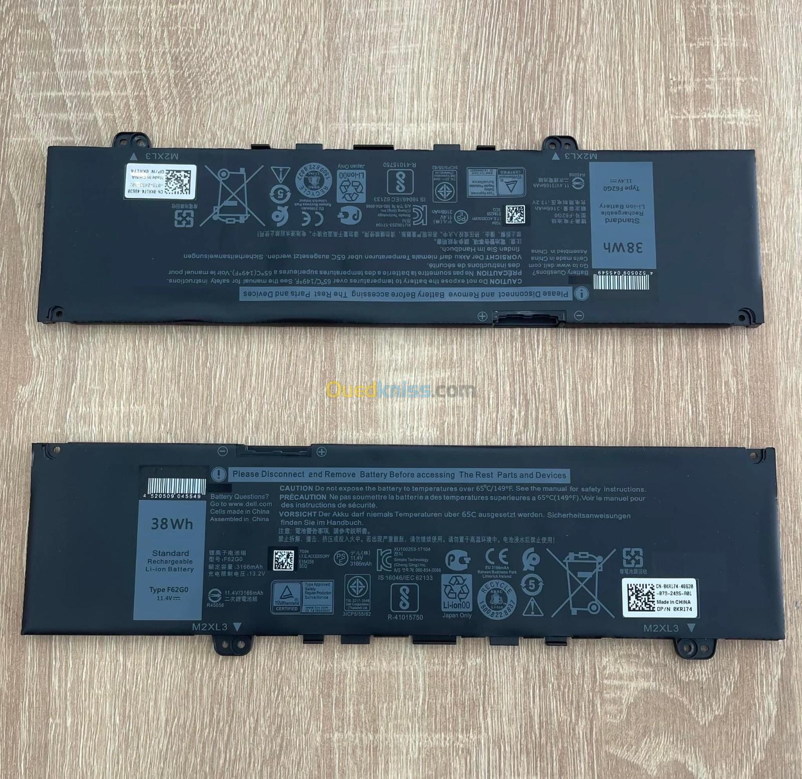 Batterie Dell F62G0 Original Disponible 