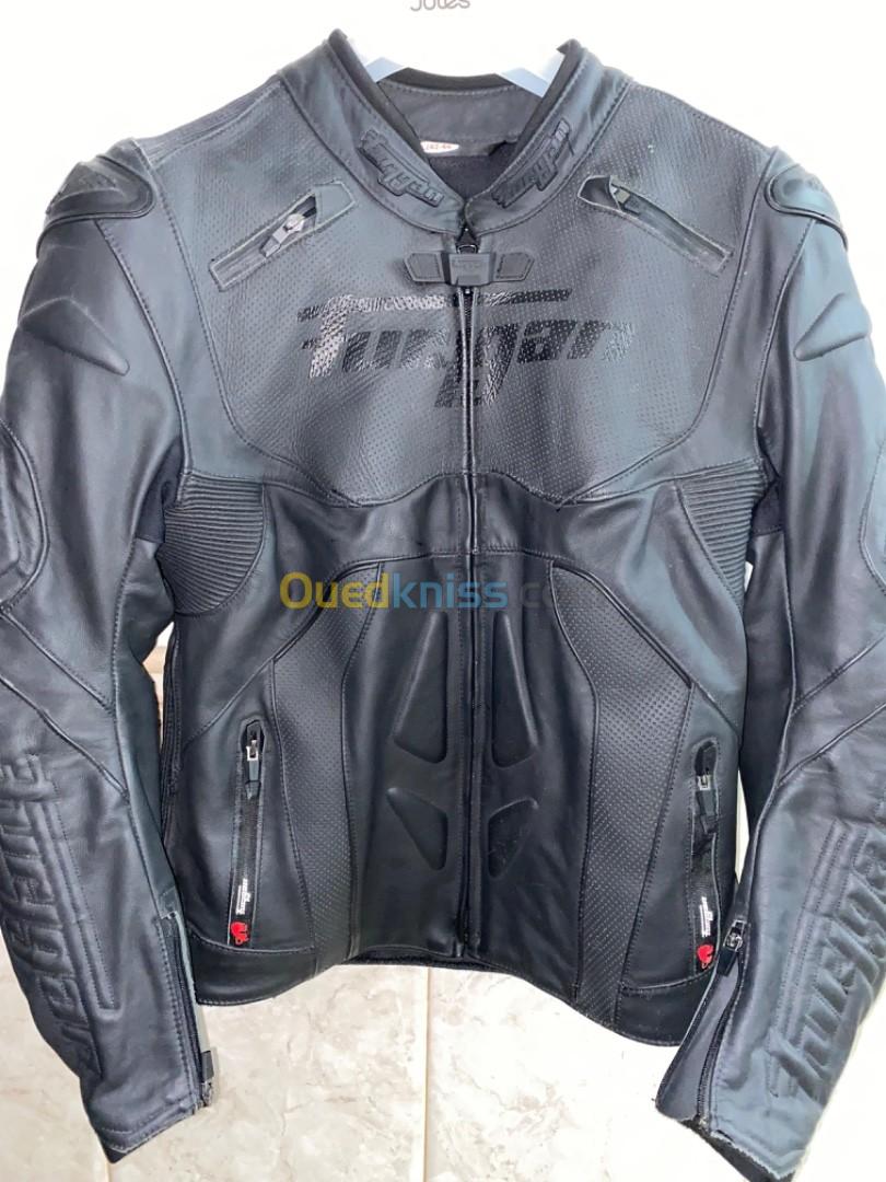 Veste moto cuir original