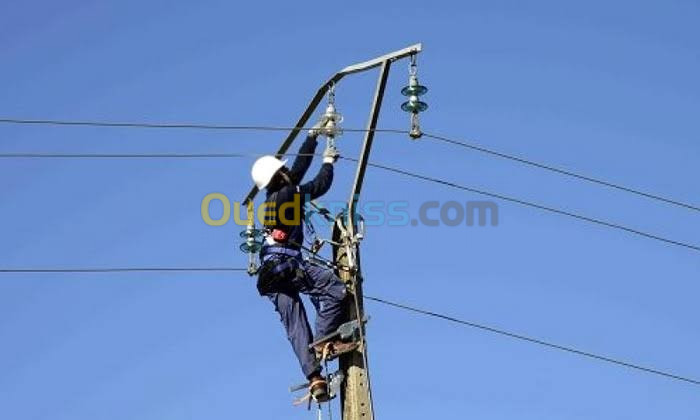 électricien de distribution monteur de ligne  base et haut tentions électricien industriel 