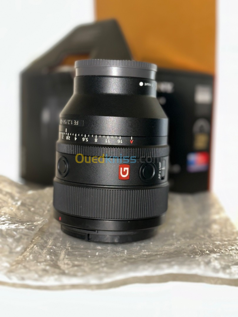 Objectif Sony FE 50mm f1.2 GM