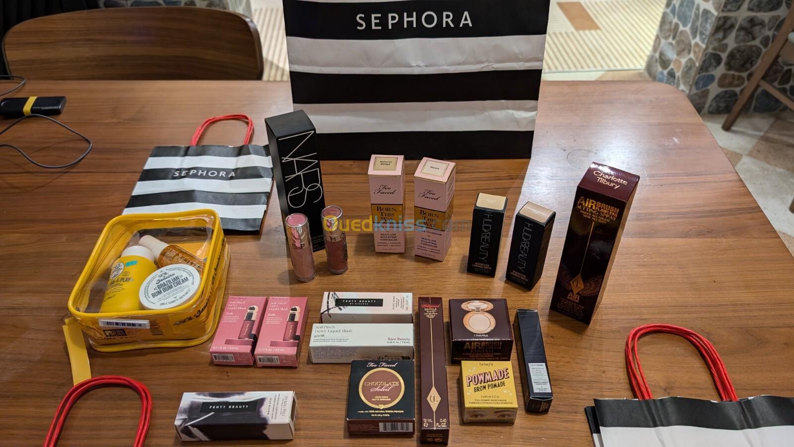 Un Pack de produits Sephora