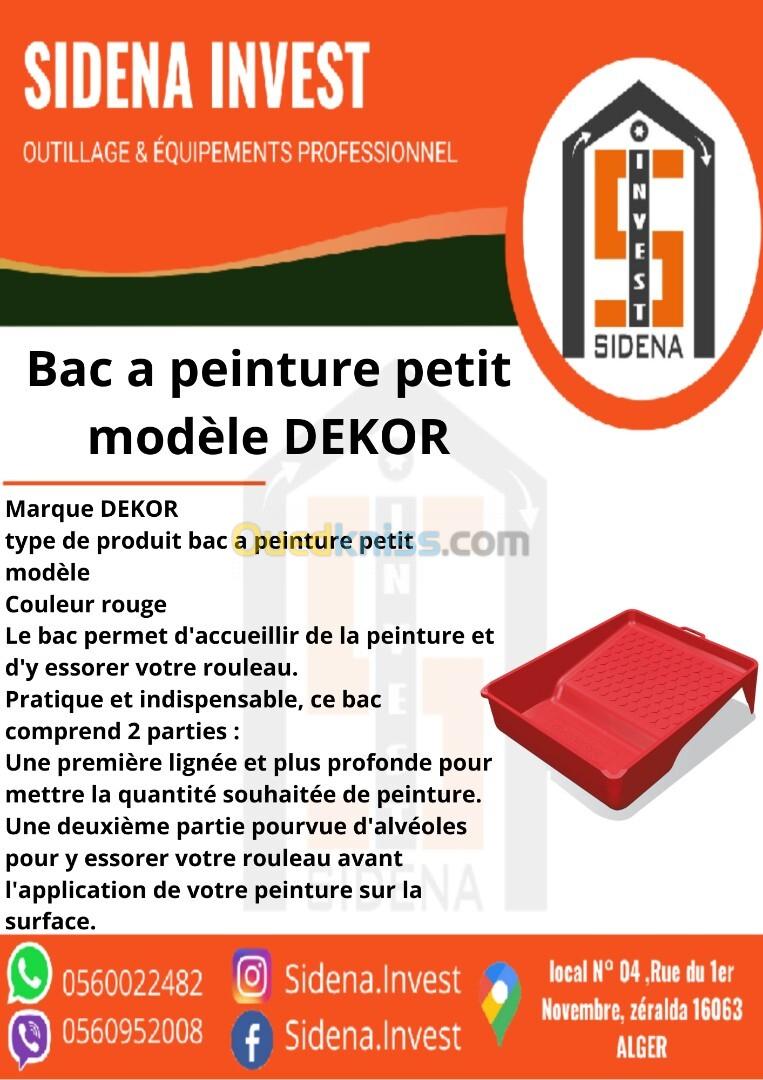 Bac A Peinture Petit Modele DKR 1181 DEKOR