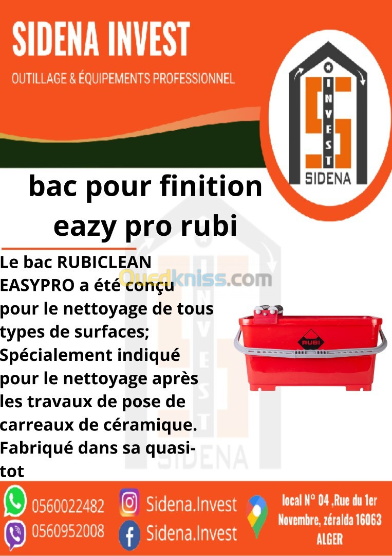 BAC DE FINITION EASYPRO RUBI