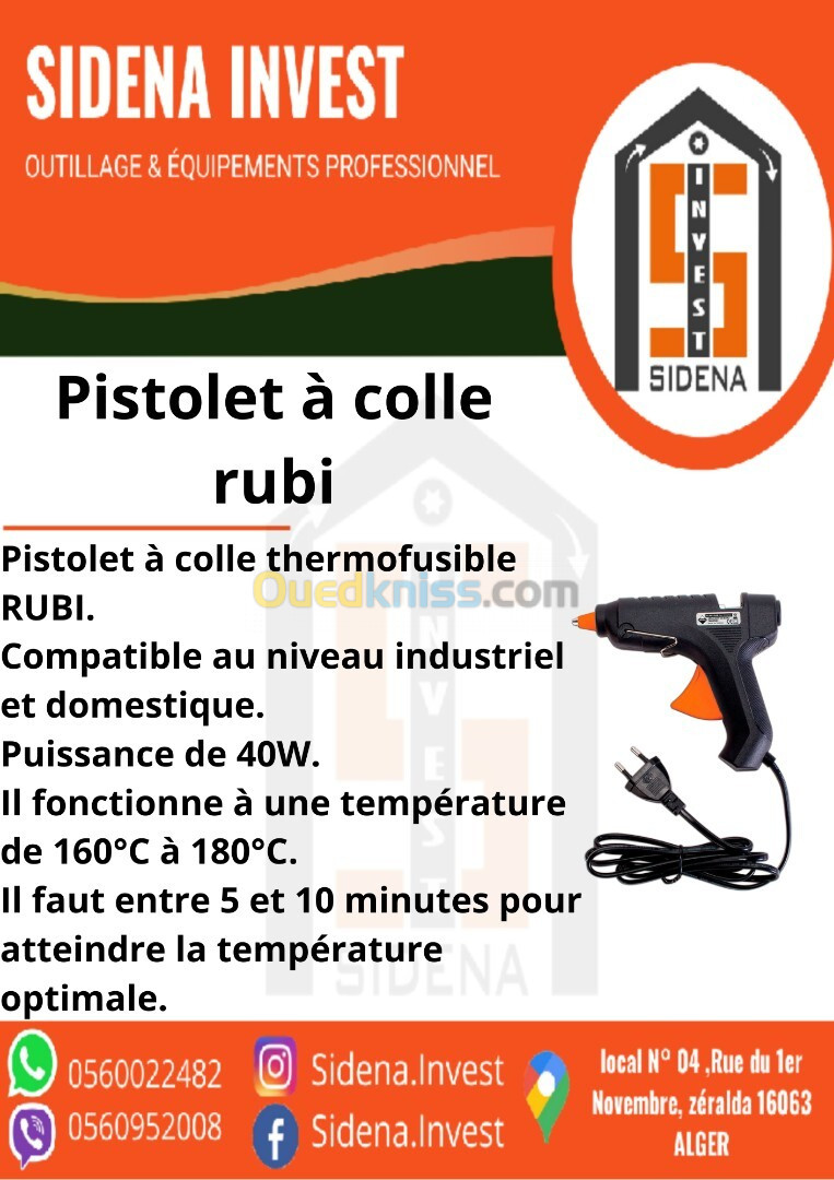 pistolet a colle RUBI 