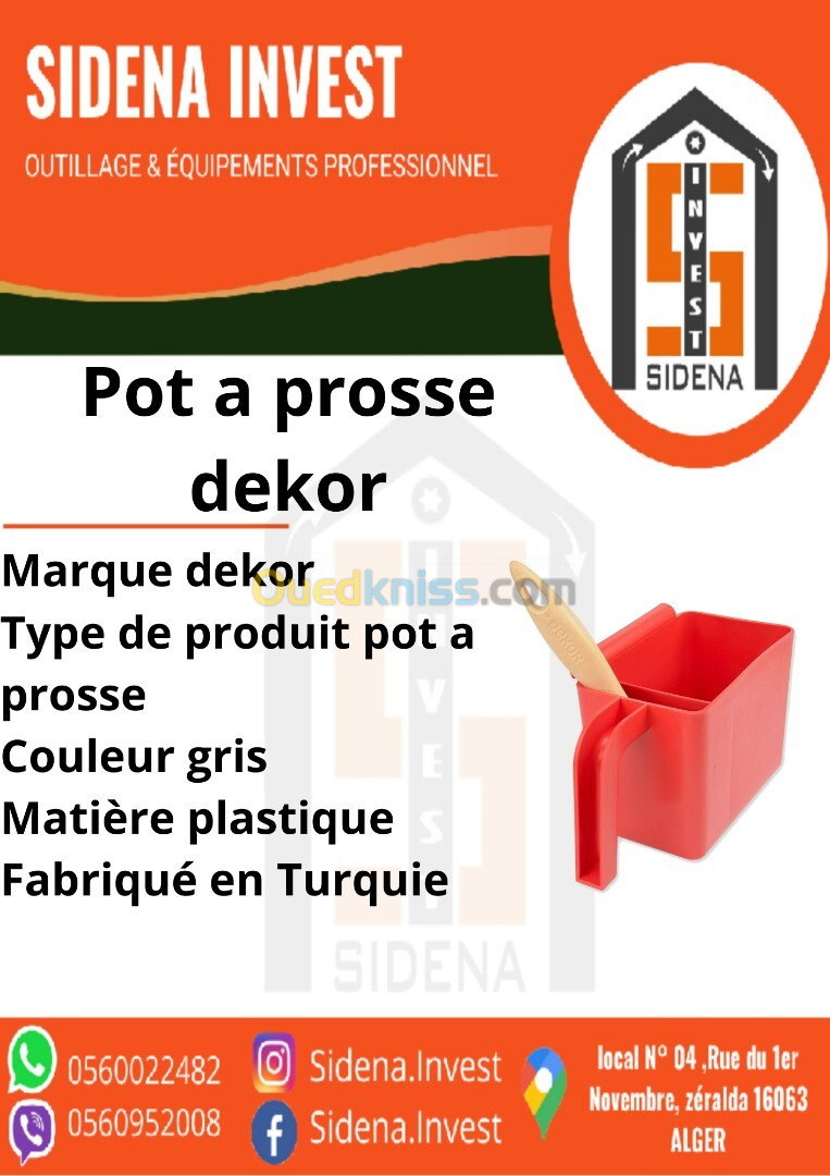 Pot A Brosse  DEKOR