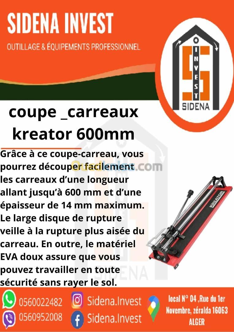 Coupe - carreaux KREATOR 600mm