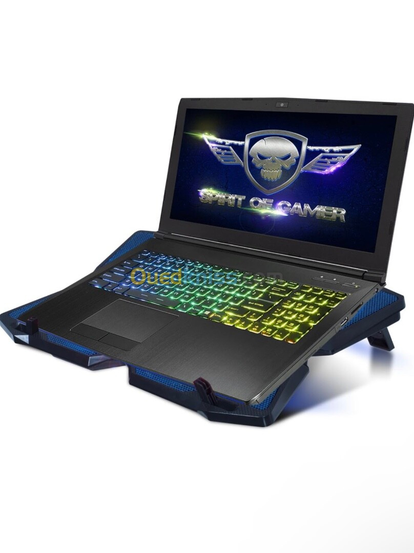 SPIRIT OF GAMER AIRBLADE 500 BLUE : Refroidisseur pour PC PORTABLE